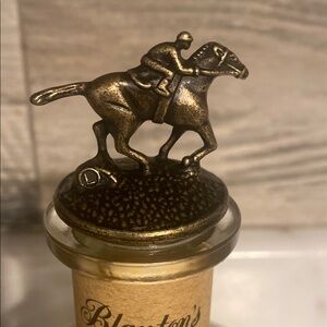 Blanton's Single Barrel Bourbon Whiskey Bottle stopper